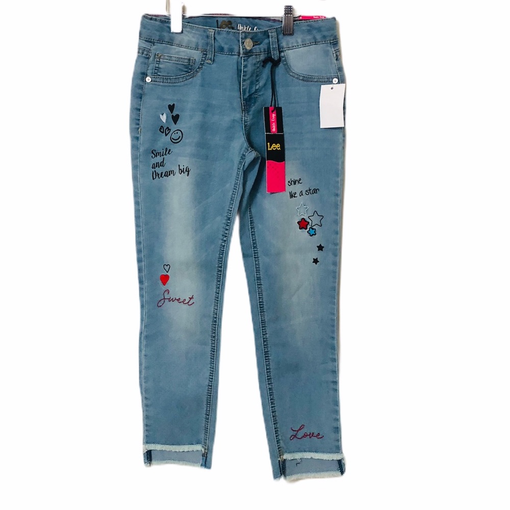 Lee Girls Size 10 Lee Distressed Jeans